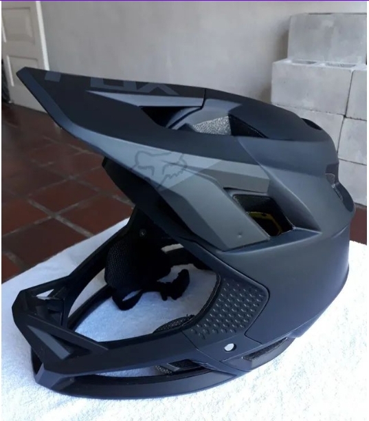 Capacete Fox Proframe Preto XL zero na caixa