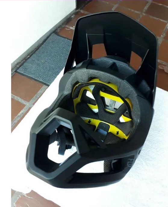 Capacete Fox Proframe Preto XL zero na caixa