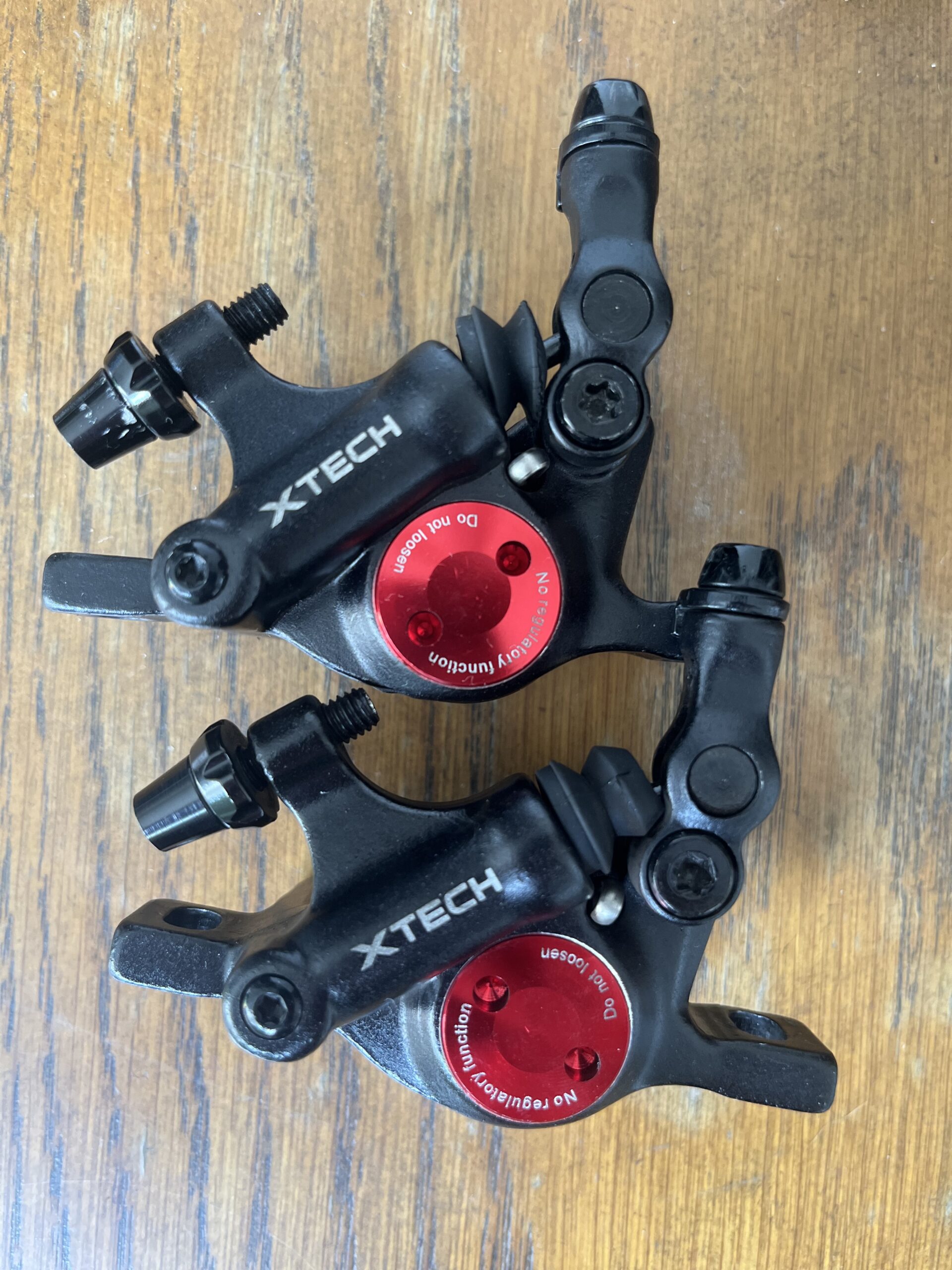 Par de pinças de freio (semi) hidráulico Zoom Xtech