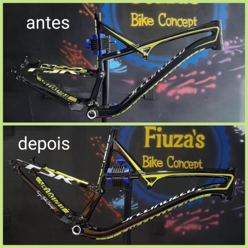 Pintura de bikes, motos e Reparos em bikes de carbono