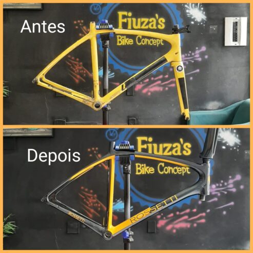 Pintura de bikes, motos e Reparos em bikes de carbono