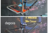 Pintura de bikes, motos e Reparos em bikes de carbono