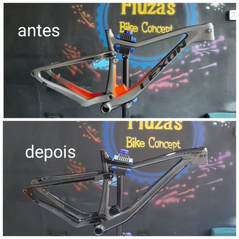 Pintura de bikes, motos e Reparos em bikes de carbono