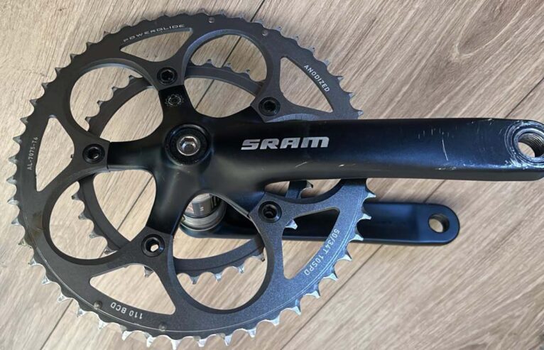 Pedivela SRAM 2x10v / 50-34d / 175mm + Movimento Central Truvativ