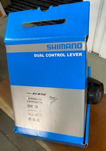 ALAVANCA DE CÂMBIO/FREIO SHIMANO 105 St-r7025 Preto 11v Direito