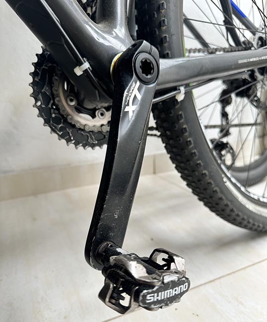 MTB TREK SUPERFLY 9.8 XT CARBONO