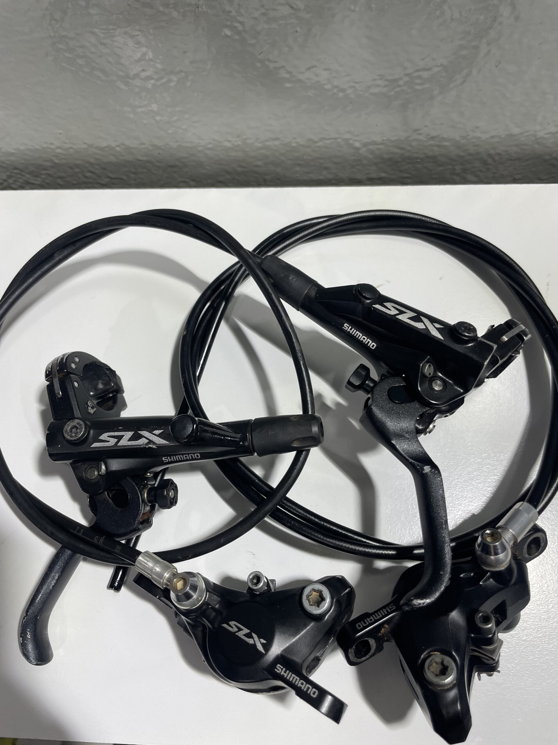 PAR DE FREIOS SHIMANO SLX M7000