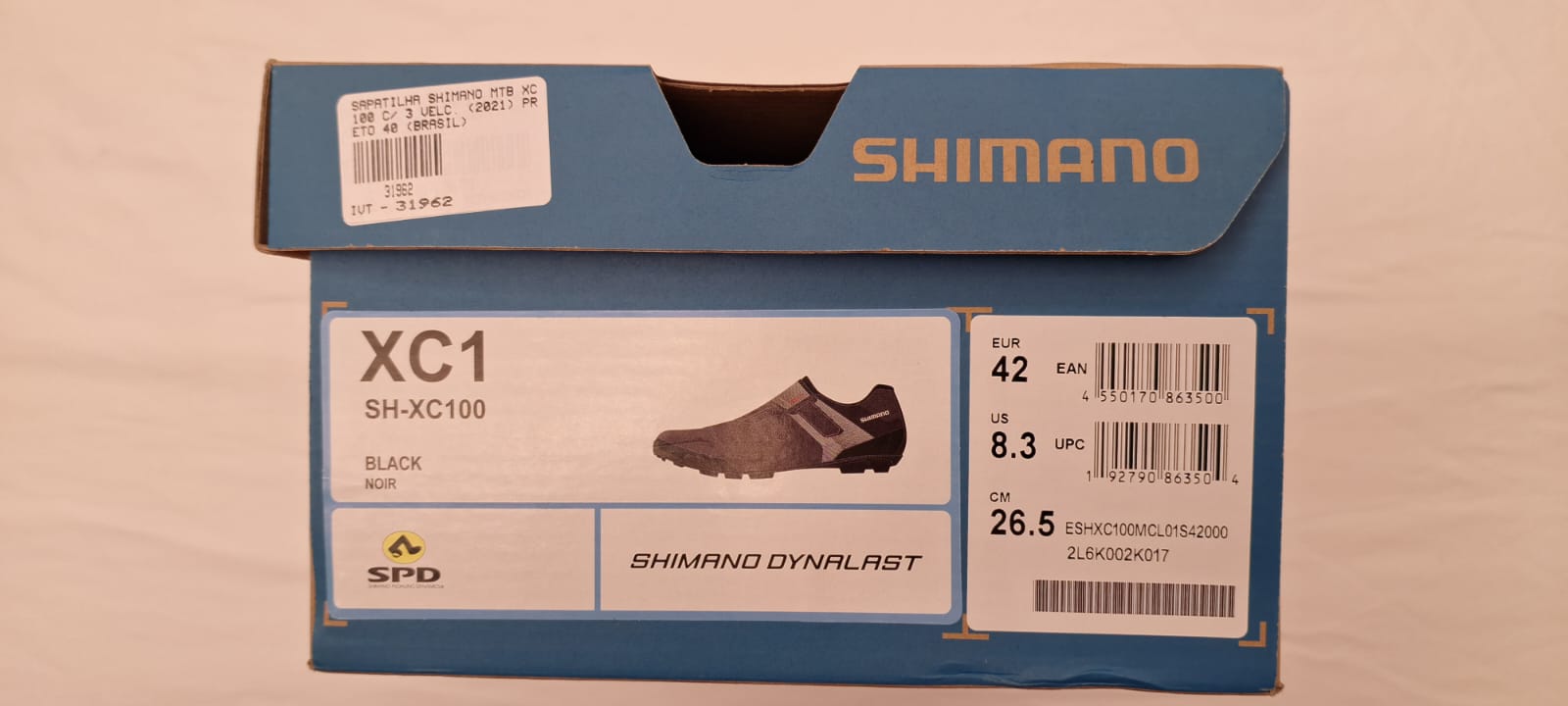 SAPATILHA SHIMANO MTB XC1 Tam 42 EU