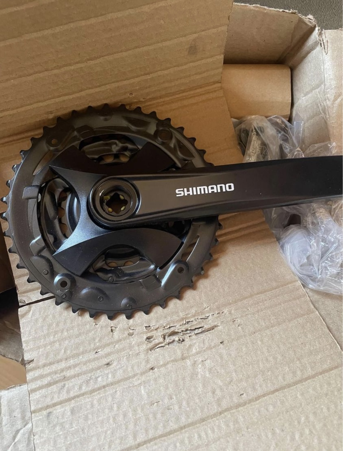 PEDIVELA SHIMANO ALTUS + MOVIMENTO CENTRAL