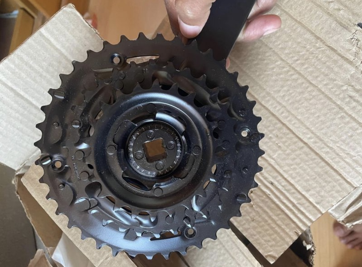 PEDIVELA SHIMANO ALTUS + MOVIMENTO CENTRAL